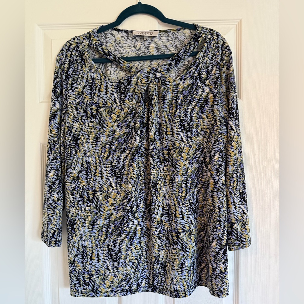 Kasper Multi Color Blouse